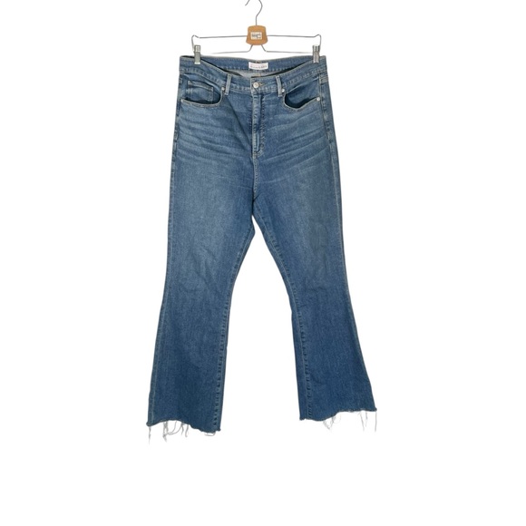 LOFT Flare & Wide Leg Blue Jeans - Picture 3 of 7